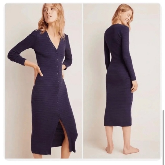 Sundry button down long dress - Picture 1 of 5